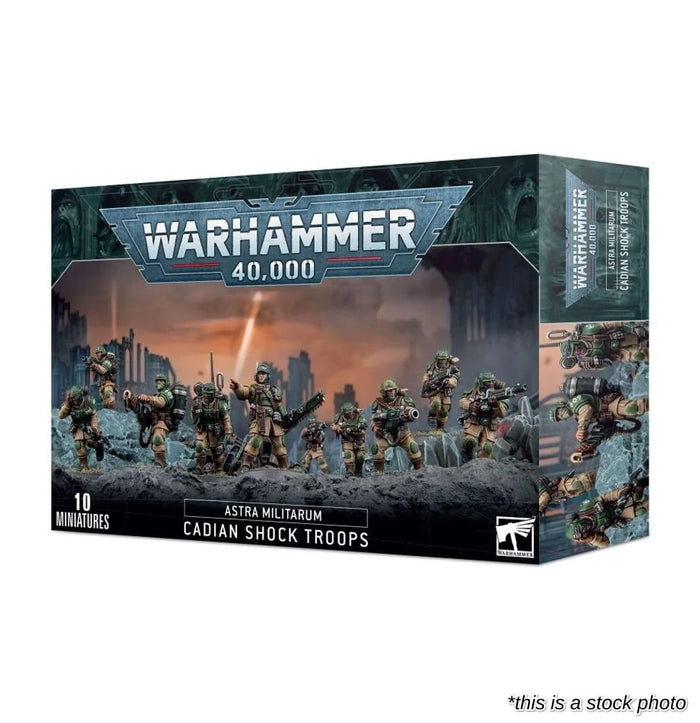 Astra Militarum - Cadian Shock Troops