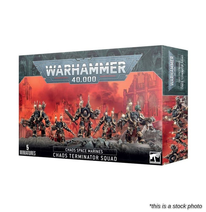 Chaos Space Marines - Chaos Terminator Squad