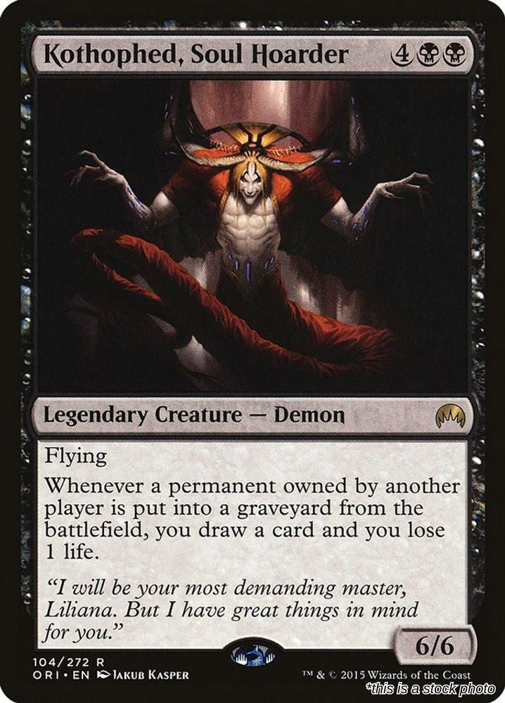 Kothophed, Soul Hoarder