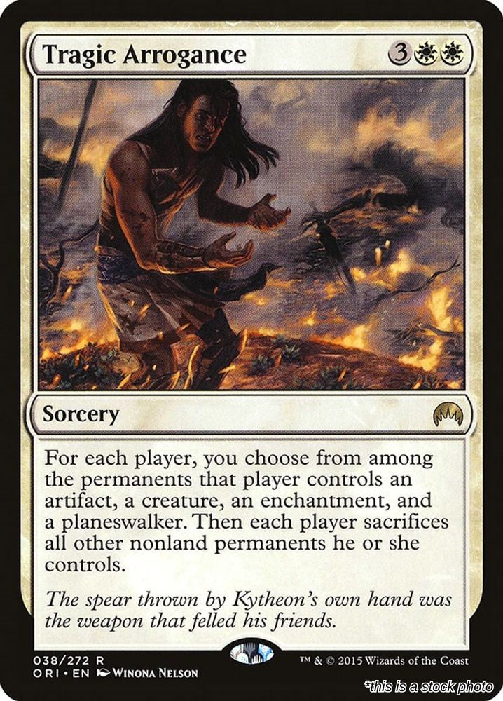 Tragic Arrogance