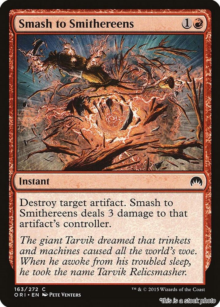 Smash to Smithereens