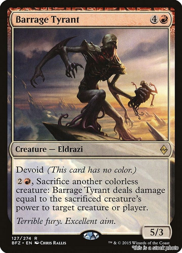 Barrage Tyrant