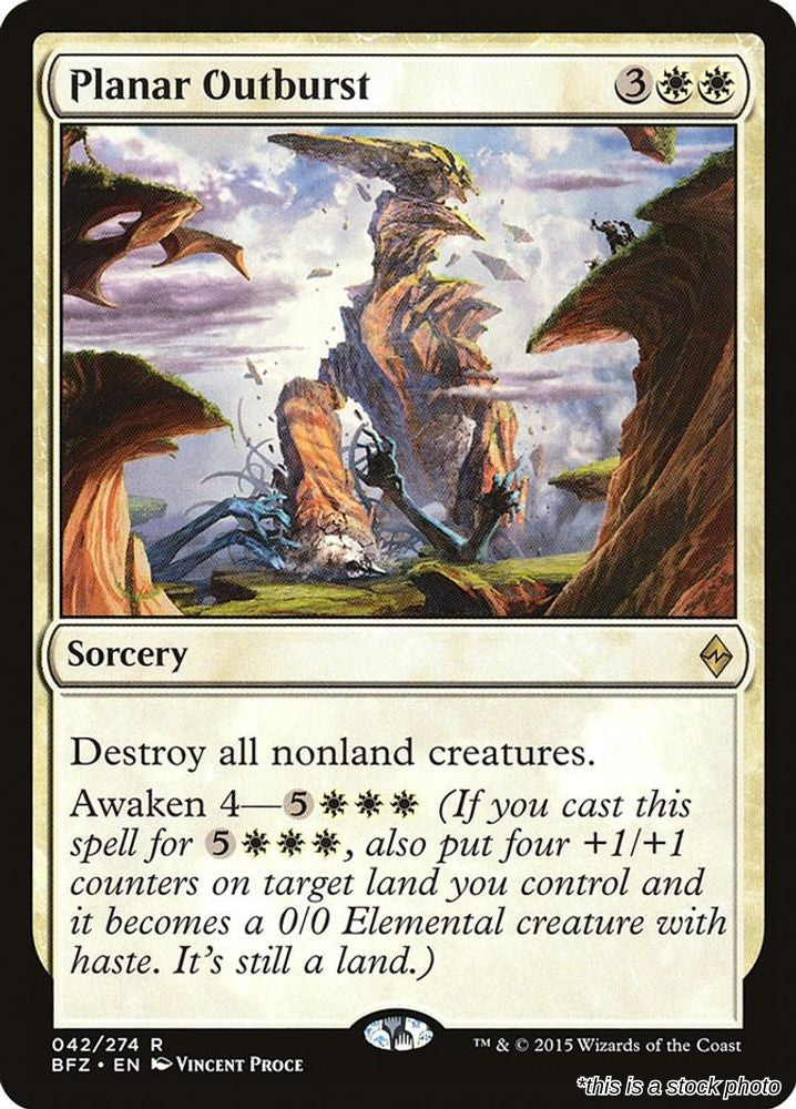 Planar Outburst