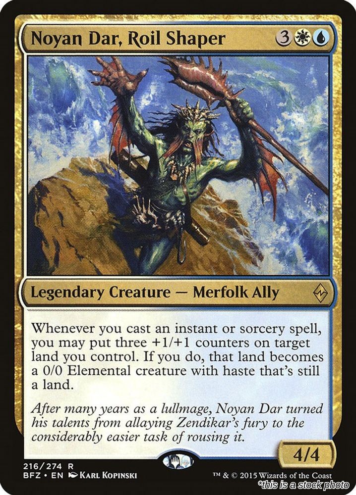 Noyan Dar, Roil Shaper