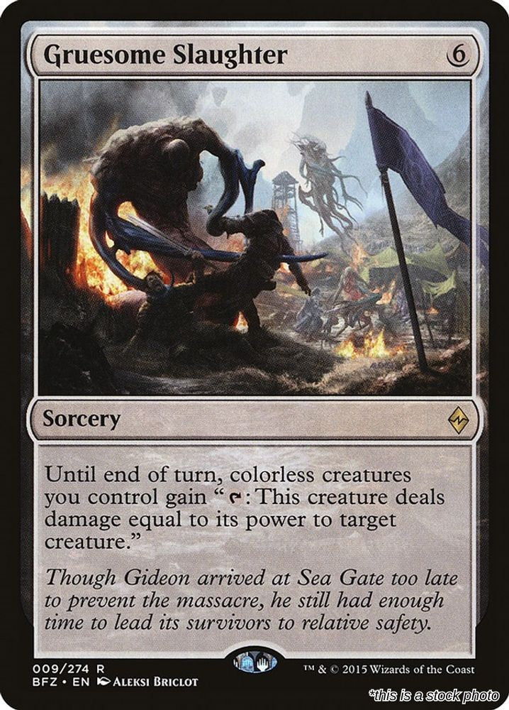 Gruesome Slaughter