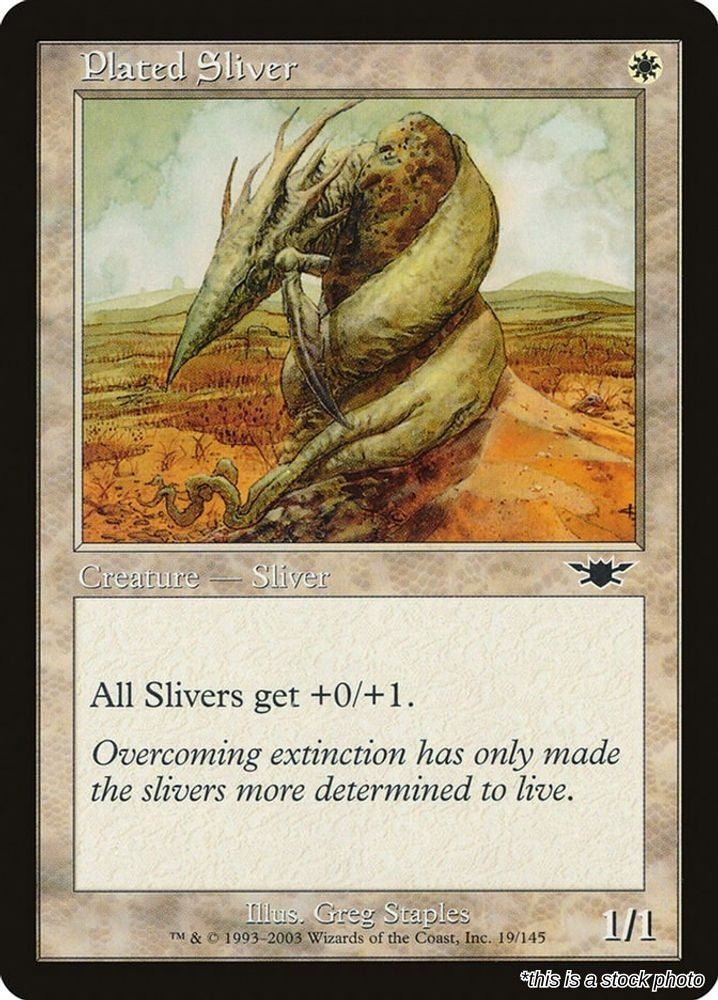 Plated Sliver
