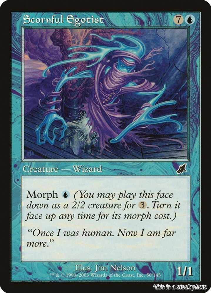 Scornful Egotist