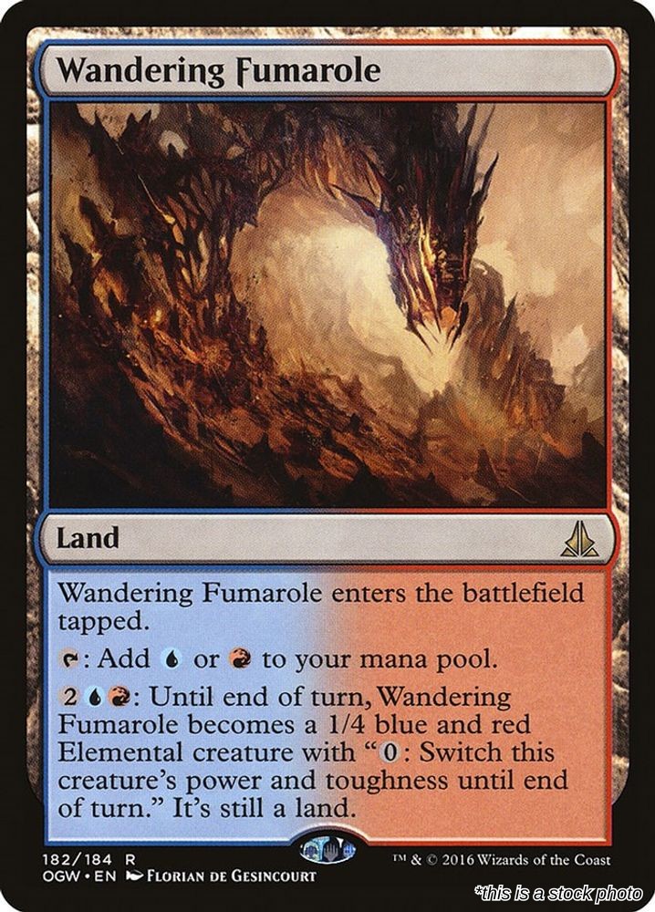 Wandering Fumarole