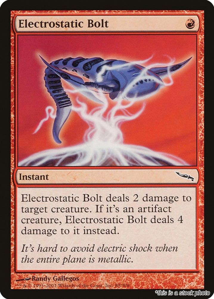 Electrostatic Bolt