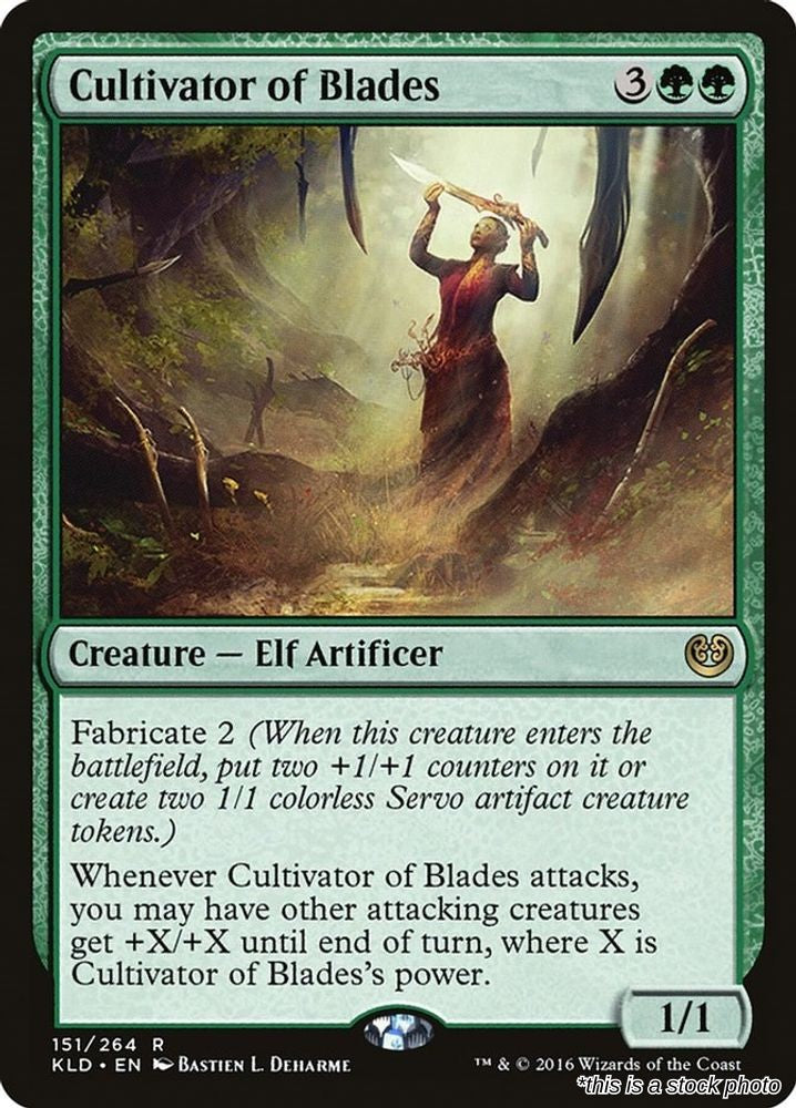 Cultivator of Blades