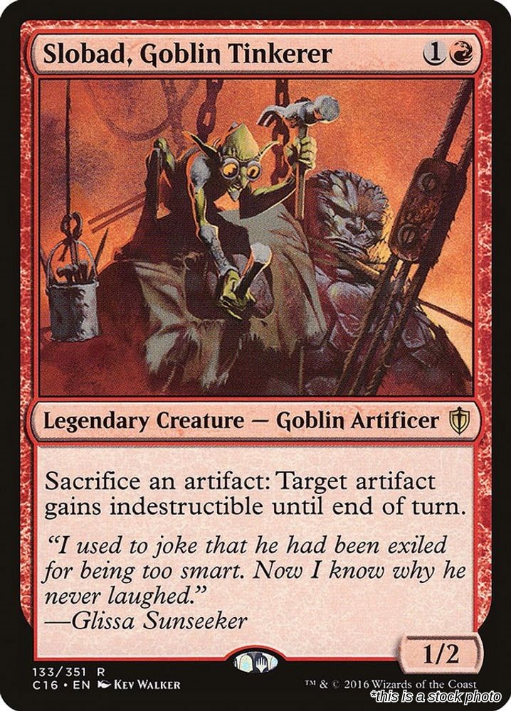 Slobad, Goblin Tinkerer
