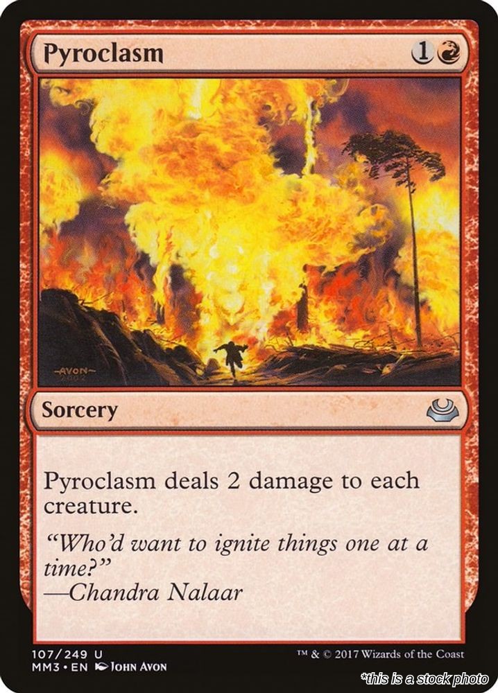 Pyroclasm