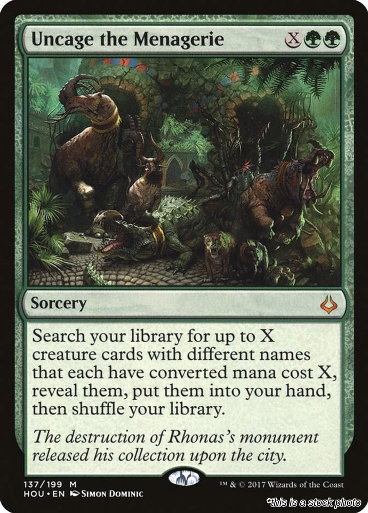 Uncage the Menagerie