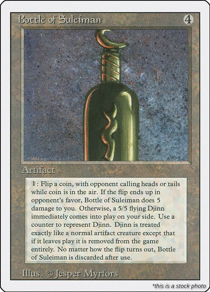 Bottle of Suleiman