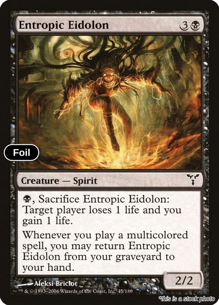 Entropic Eidolon
