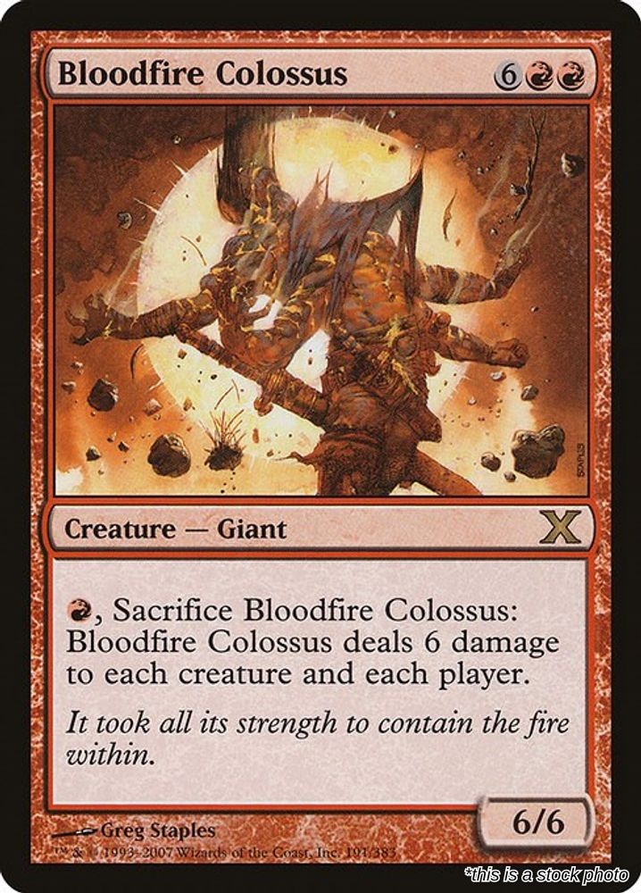 Bloodfire Colossus
