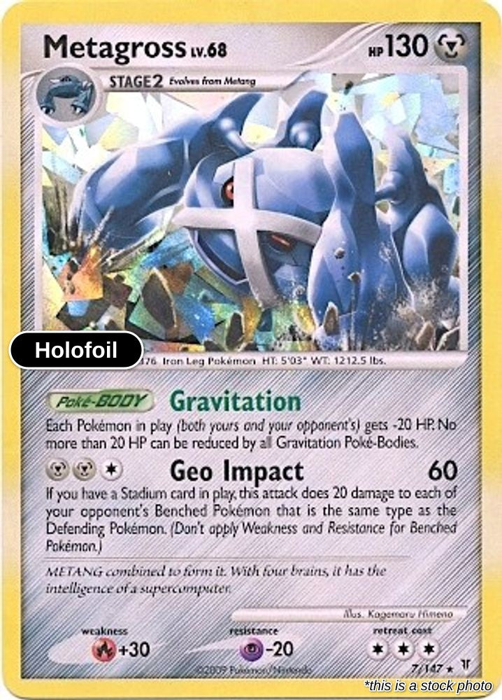 Metagross - 7/147 (Cracked Ice Holo)