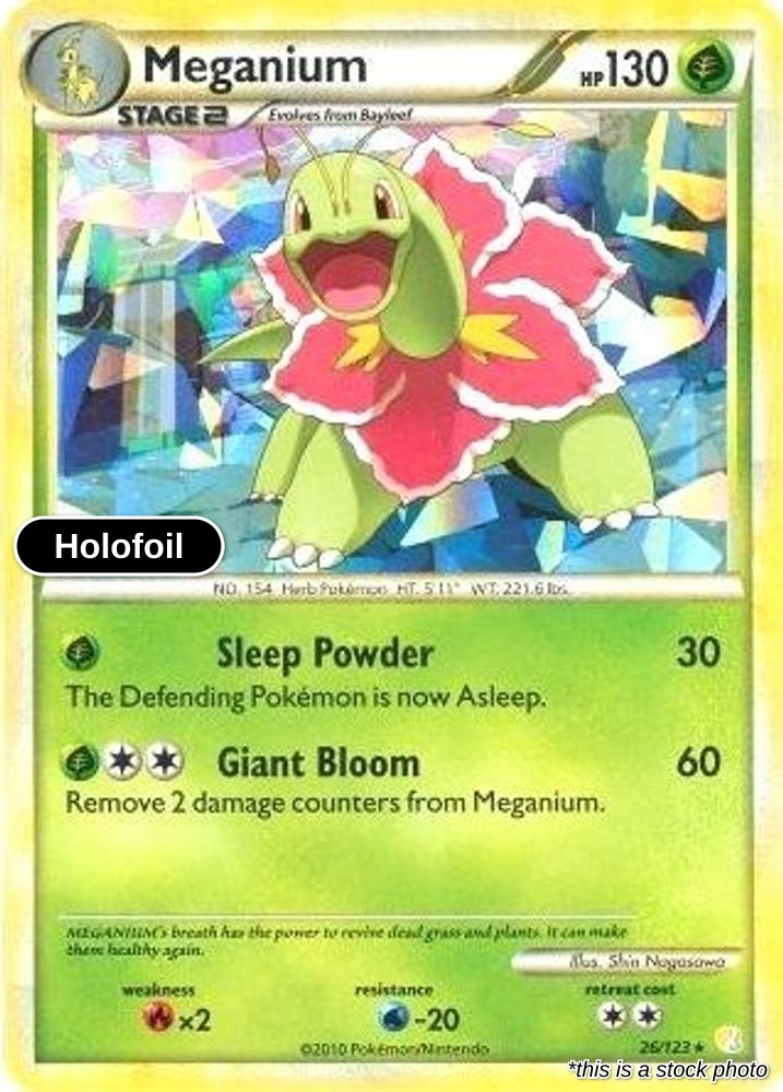 Meganium - 26/123 (Cracked Ice Holo)