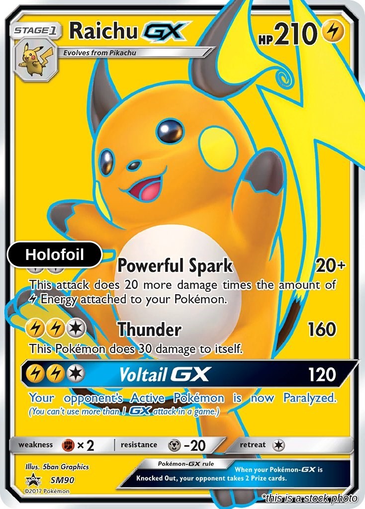 Raichu GX - SM90