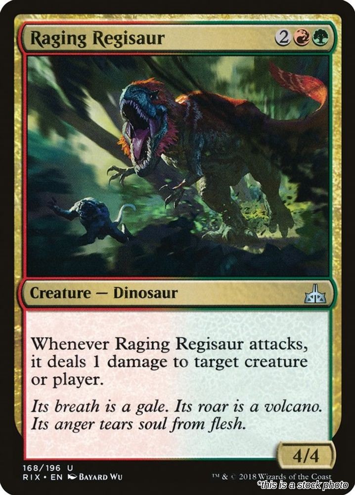 Raging Regisaur