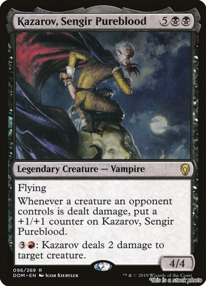 Kazarov, Sengir Pureblood