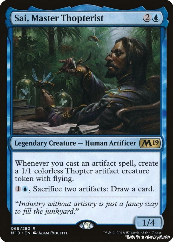 Sai, Master Thopterist