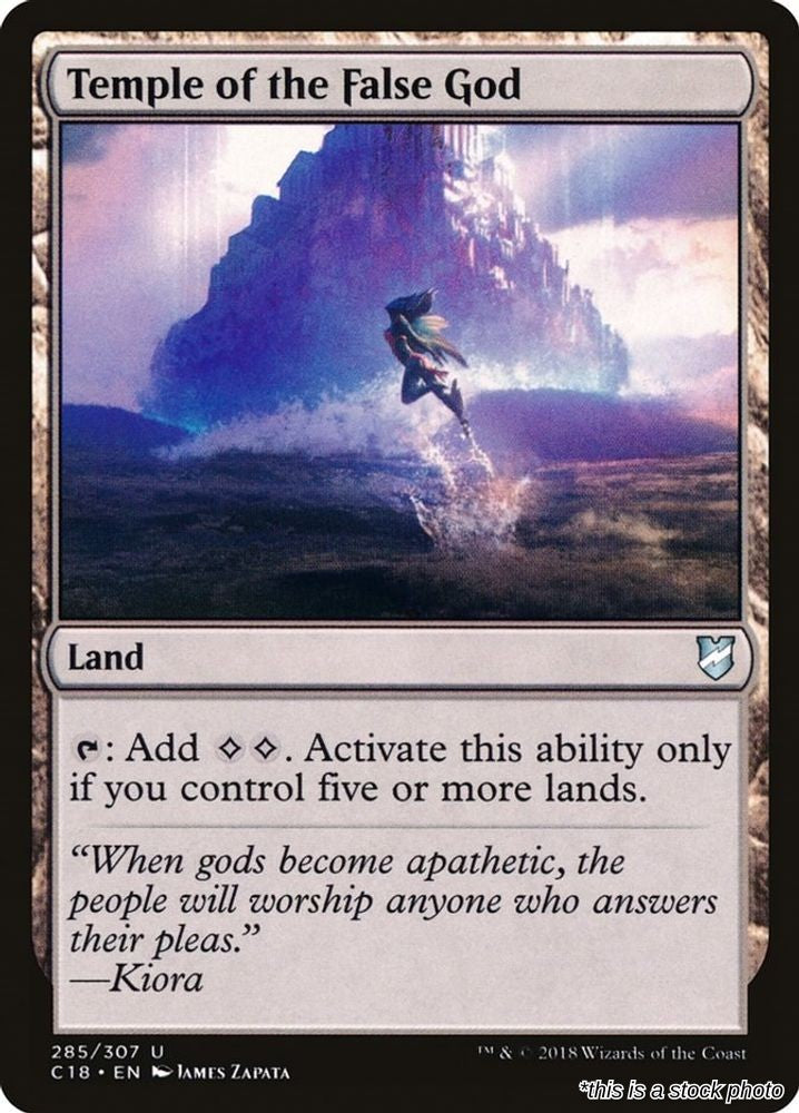 Temple of the False God