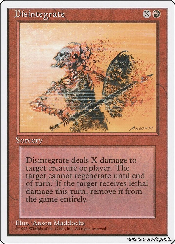 Disintegrate