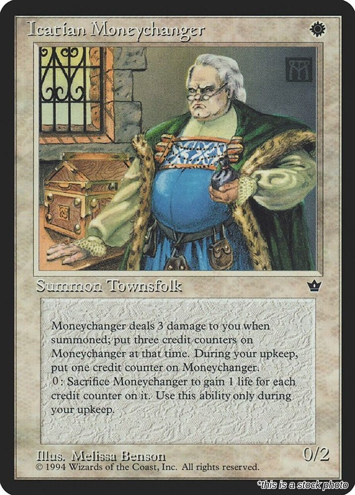 Icatian Moneychanger (Benson)