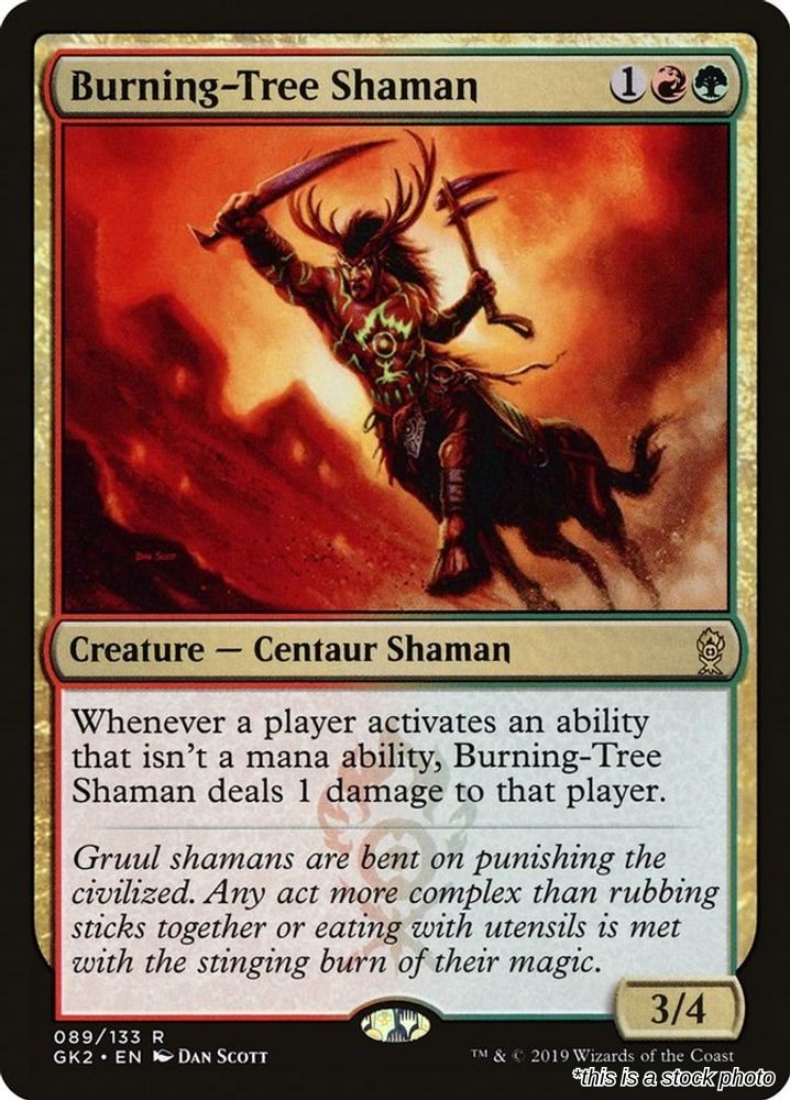 Burning-Tree Shaman