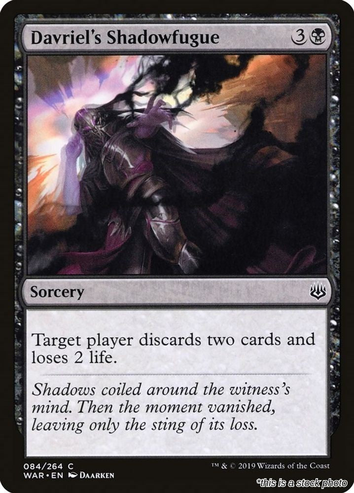 Davriel's Shadowfugue