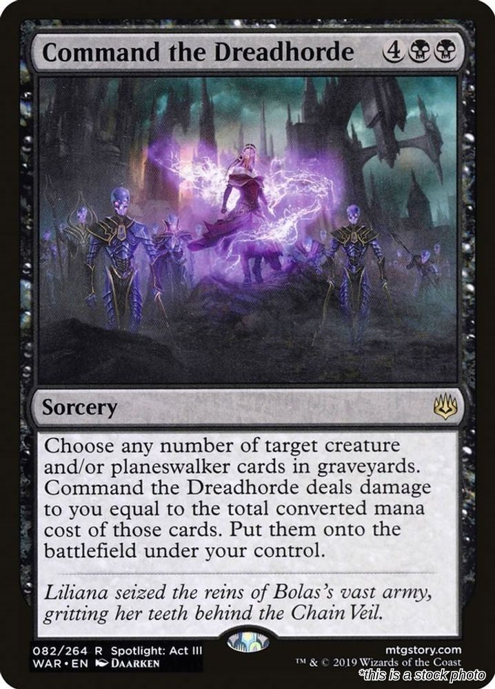 Command the Dreadhorde