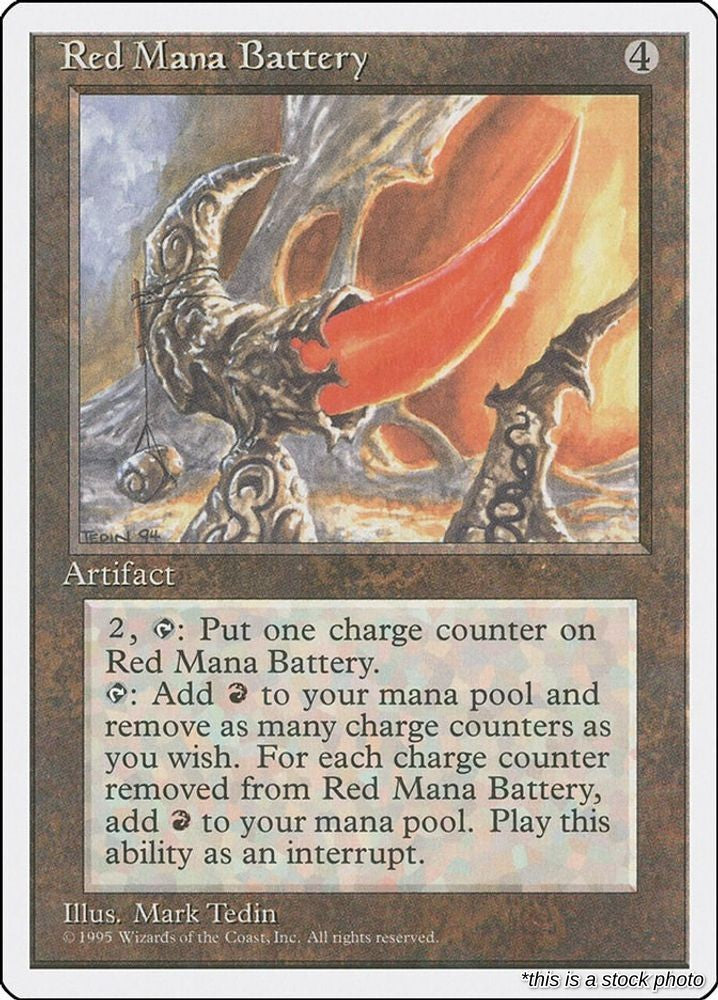 Red Mana Battery