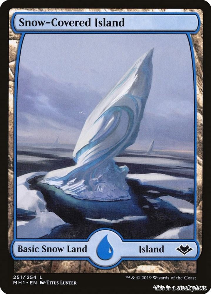 Snow-Covered Island