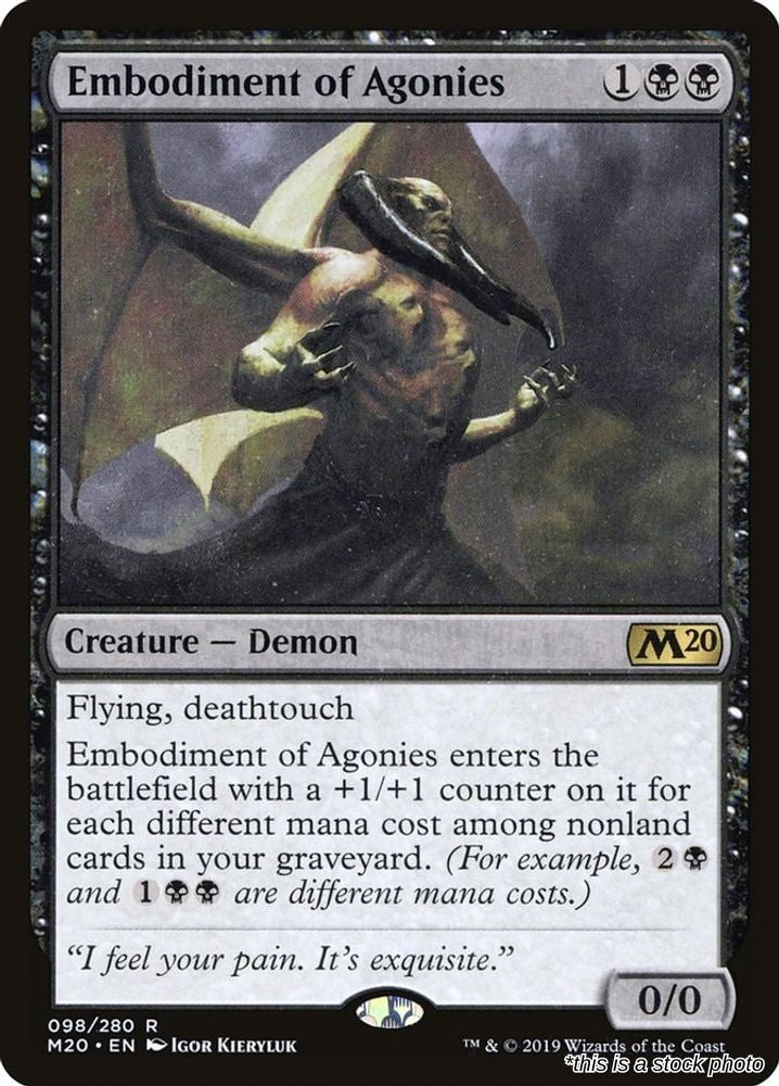 Embodiment of Agonies