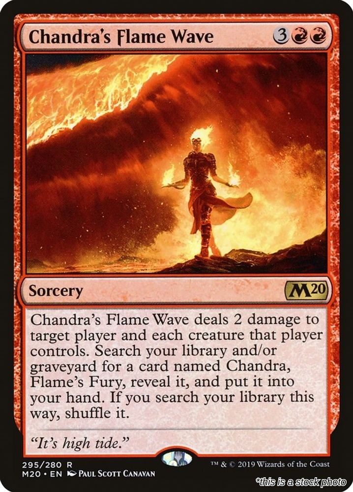 Chandra's Flame Wave