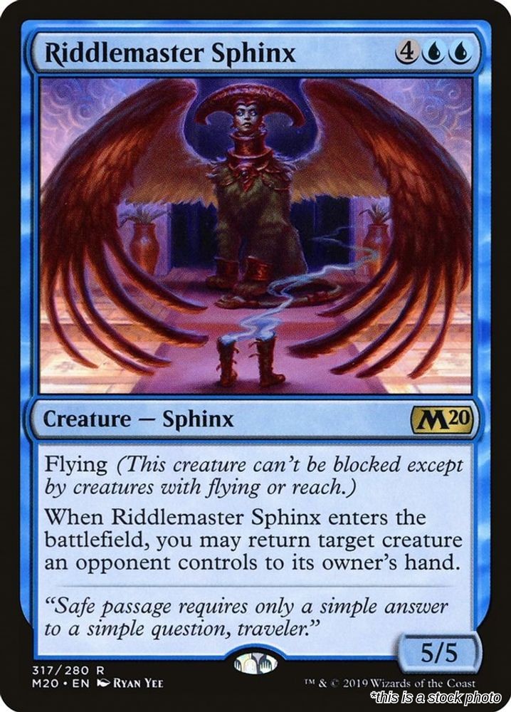 Riddlemaster Sphinx