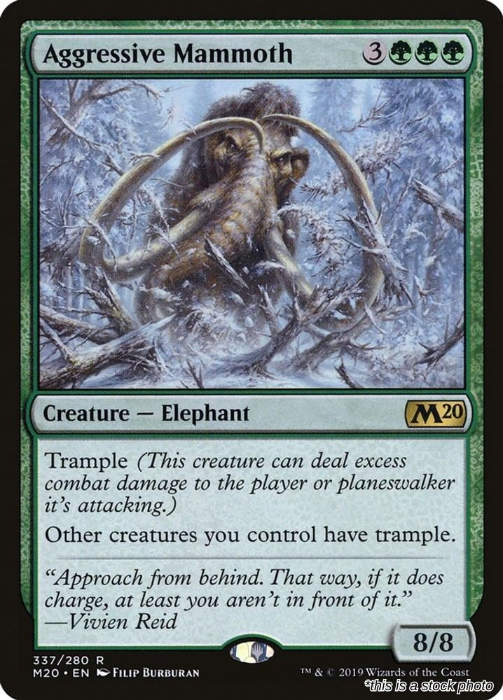Aggressive Mammoth