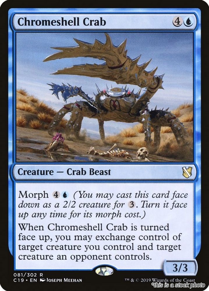 Chromeshell Crab