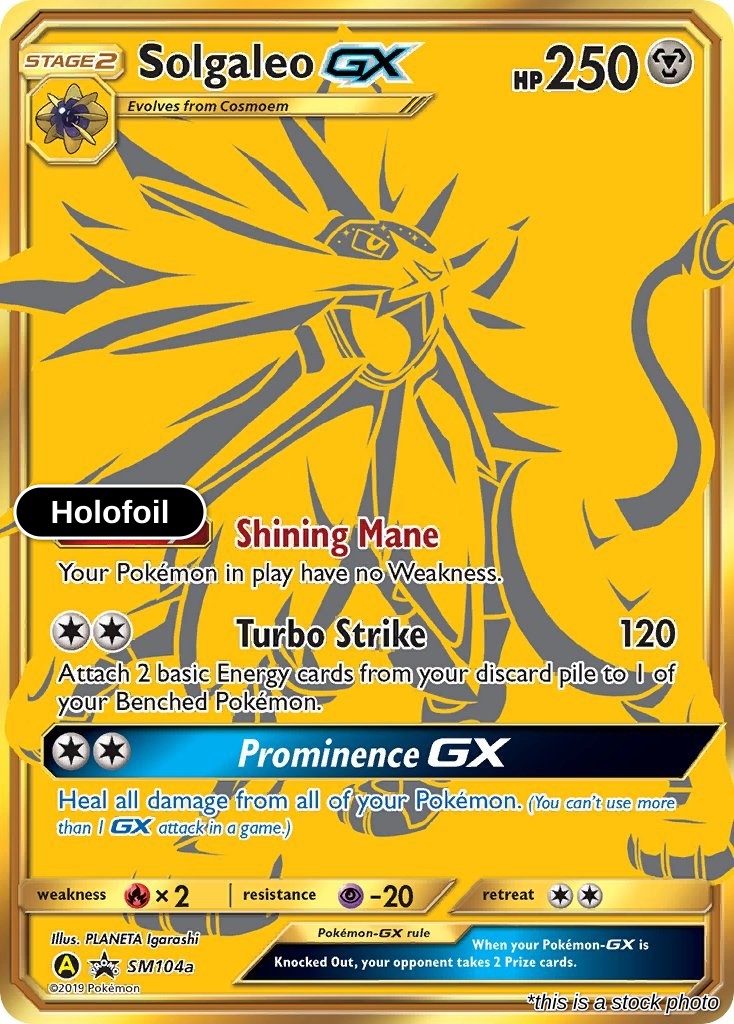 Solgaleo GX - SM104a