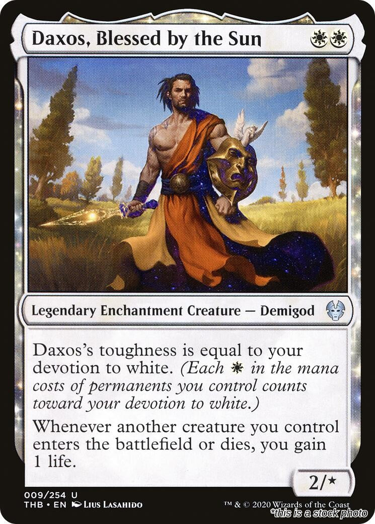 Daxos, Blessed by the Sun