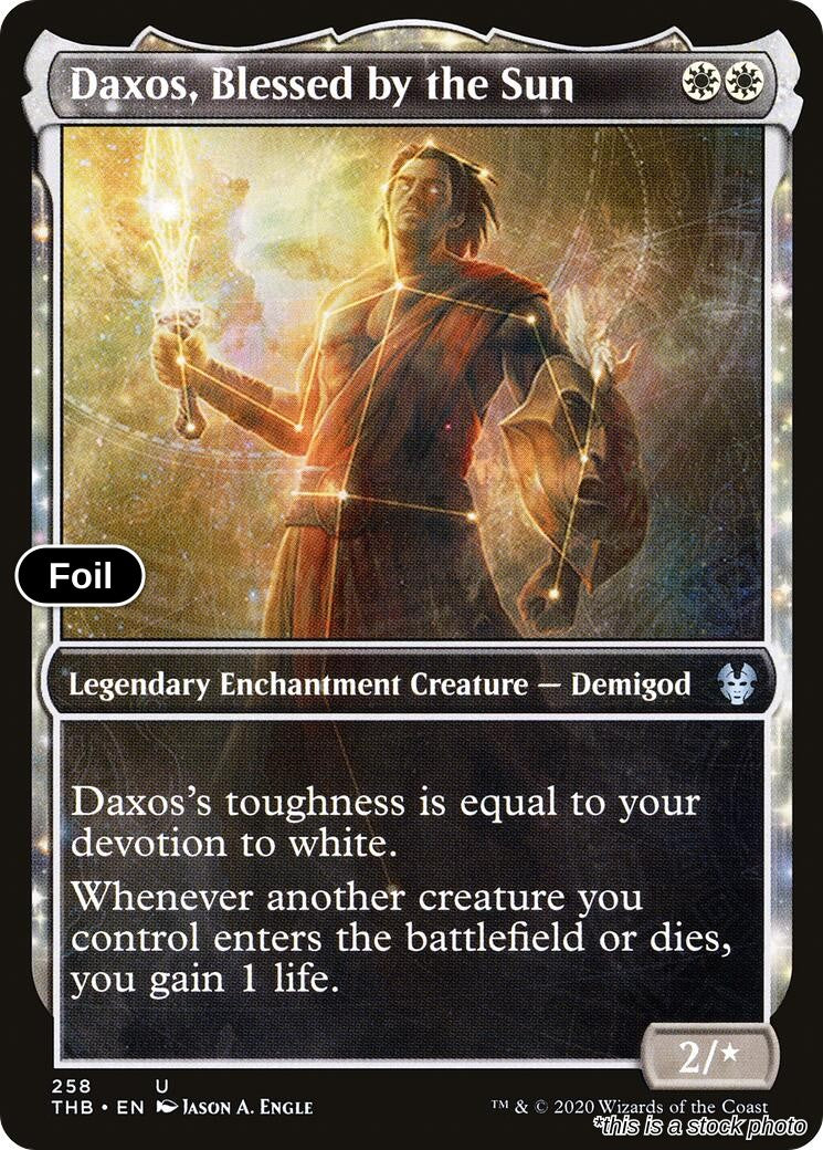 Daxos, Blessed by the Sun (Showcase)
