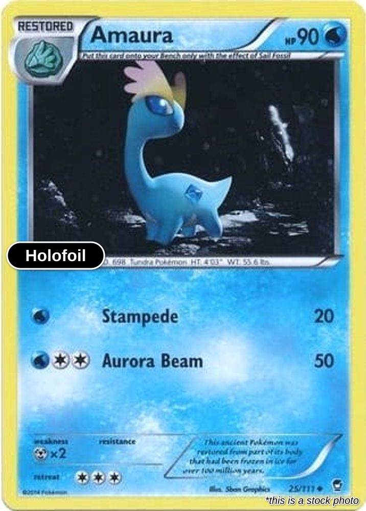 Amaura - 25/111 (Cosmos Holo)
