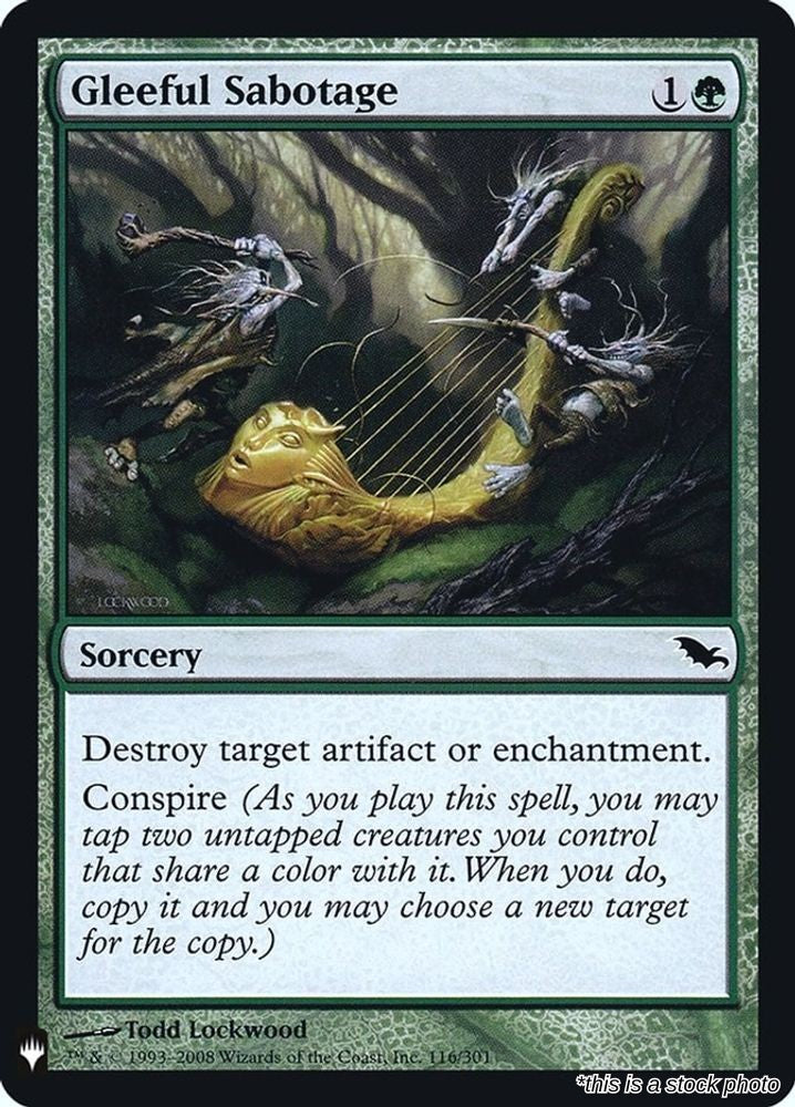 Gleeful Sabotage