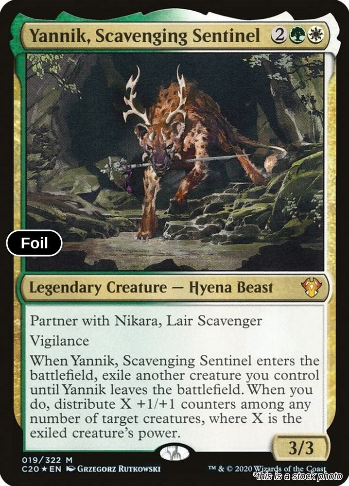 Yannik, Scavenging Sentinel