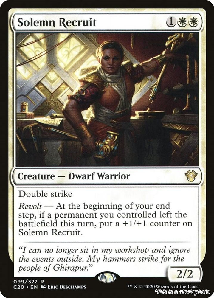 Solemn Recruit
