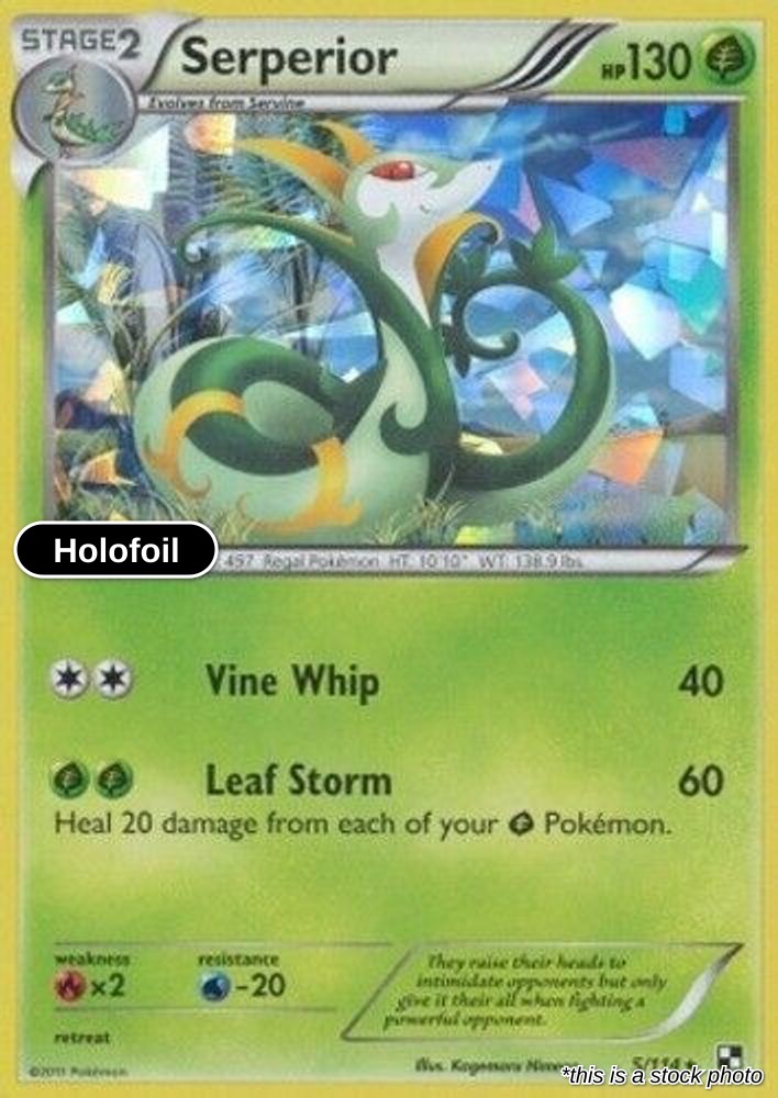 Serperior - 5/114 (Cracked Ice Holo)
