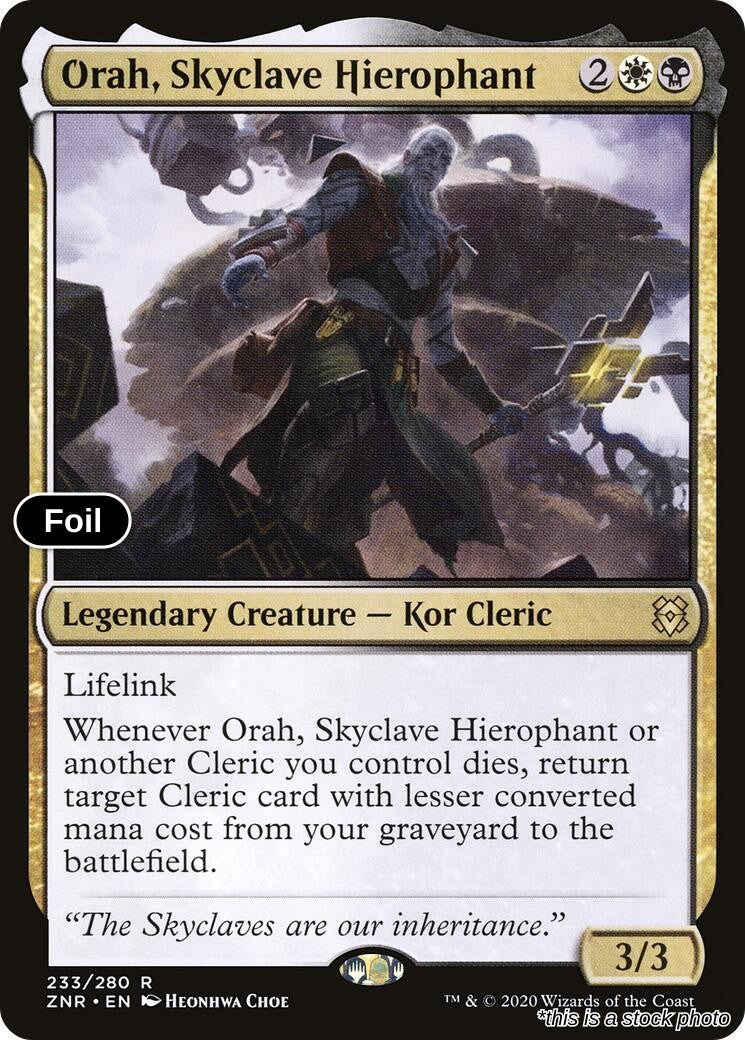 Orah, Skyclave Hierophant