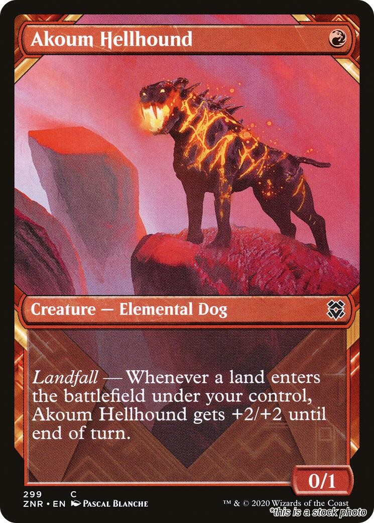 Akoum Hellhound (Showcase)