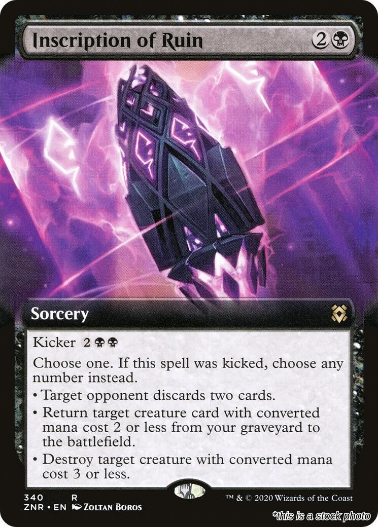 Inscription of Ruin (Extended Art)